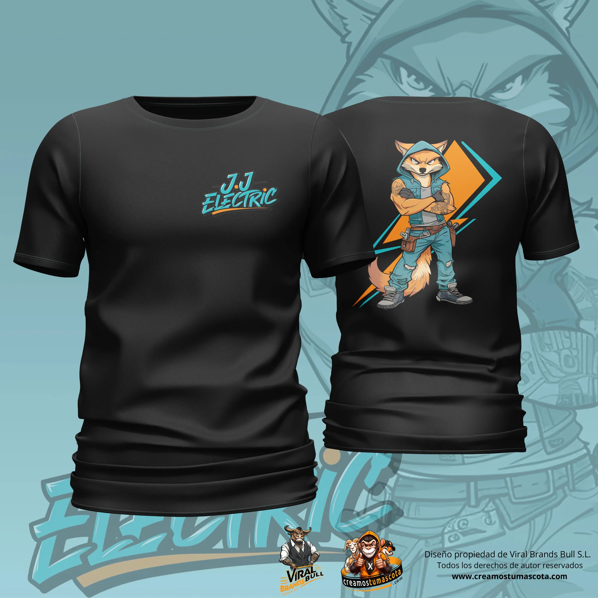 JJ Electric- Camiseta 1